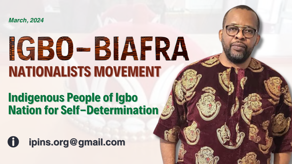 The South-East, the Igbo Nation, Alaigbo has a strong case for self-determination, and there are several compelling reasons to support their cause
