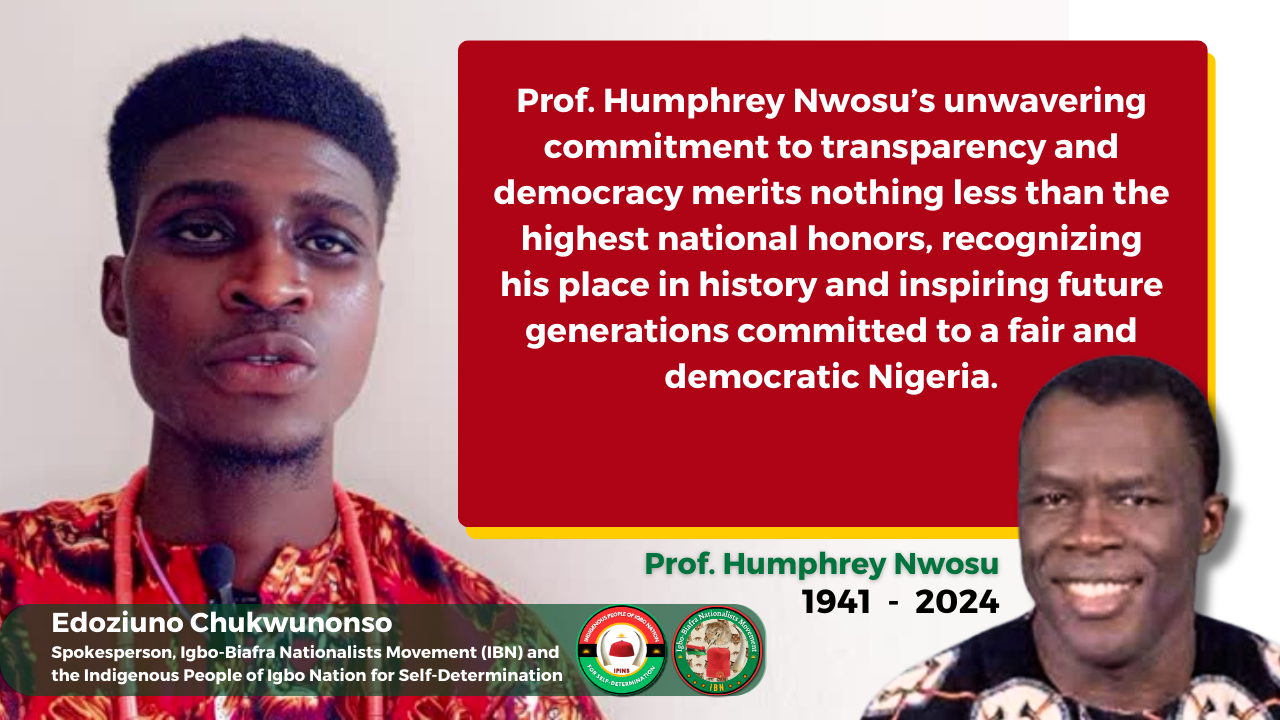 Nigeria must honour Prof.-Humphrey-Nwosu